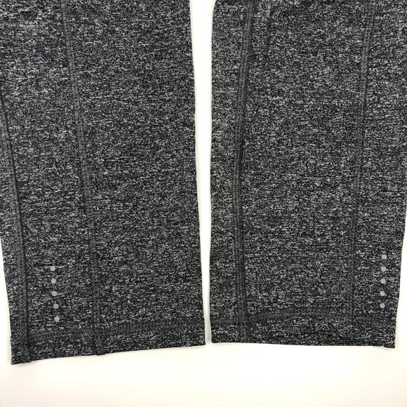 Leg3nd Heathered Gray Yoga Leggings Capri Small - Picture 6 of 8